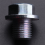 2Pcs Oil Pan Drain Bolt Plug with Washer for Accord 8