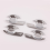 4Pcs ABS Chrome Car Door Handle Bowl Cover for D-MAX 2012-2018 3