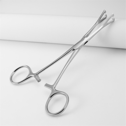 Triangle Opening Plier Clamp Piercing Forcep Tool Stainless Steel 2