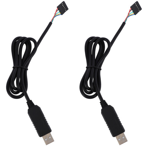 2X 6Pin Ft232Rl Ft232 Module for to Ttl Uart Serial Wire Adapter 1