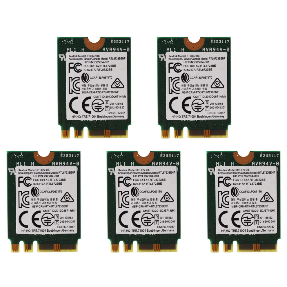 For Realtek Rtl8723be 802.11N Wifi Card Bluetooth 4.0 Ngff 4851175010792