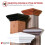 4x4 Brun Pyramid Post Cap Passar (3.5"x3.5") Tryckbehandlad Post 4