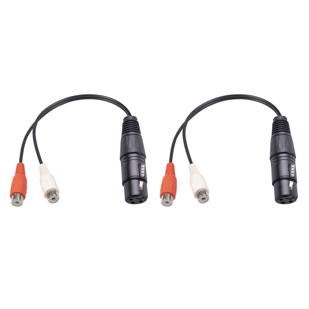 Photos - Cable (video, audio, USB) XLR To Dual Cable Y Splitter
