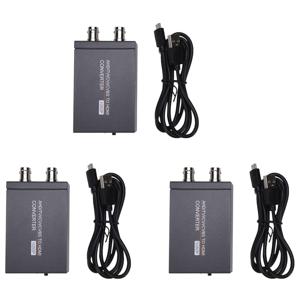 Ahd/Tvi/Cvi/Cvbs To -Compatible Converter Adapter 4851175012741