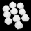 30 Pack 22MM Blank White Dice Set D12 Cubes for Game,Fun,DIY 9