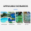 5M Swimming Pool Vacuum Cleaner Hose Tool 8