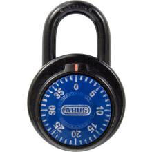 ABUS 78/50 KC 2-Tums Kombinationshänglås med Nyckelkontroll, Svart