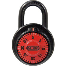ABUS 78/50 KC 2-calowa kldka szyfrowa z tarcza zamykana i sterowaniem kluczykiem, czarna