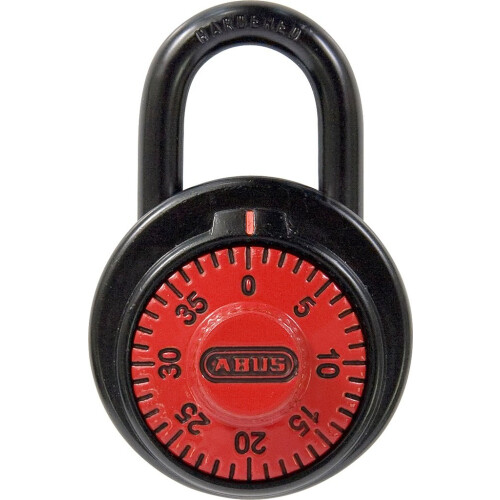 Abus ABUS 78/50 KC 2-Inch Locker Dial Combination Padlock with Key Control Black