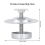 4PCS Ant Proof Hive Feet Beehive Base Trap Tool for Beekeeper 8