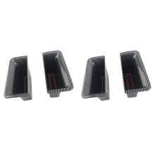 Carbon Fiber Door Handle Storage Box Black for Escape 2020