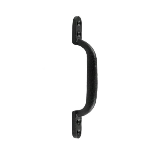Door Pull Black Wrought Iron Pull 6"""" | Renovator's Supply