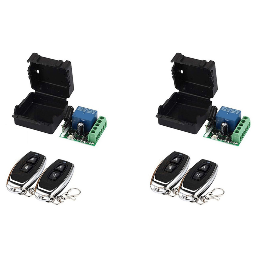 433Mhz Wireless Remote Control Switch Dc12v 1Ch Relay Receiver Module 4851175013595