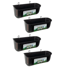 Hanging Fence Feeder, Water Trough for Deer Duck Dog and Piglets