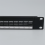 19-Inch 1U Cabinet Rack Through 24-Port CAT6 Patch Panel RJ45 Network 7