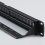 19-Inch 1U Cabinet Rack Through 24-Port CAT6 Patch Panel RJ45 Network 5