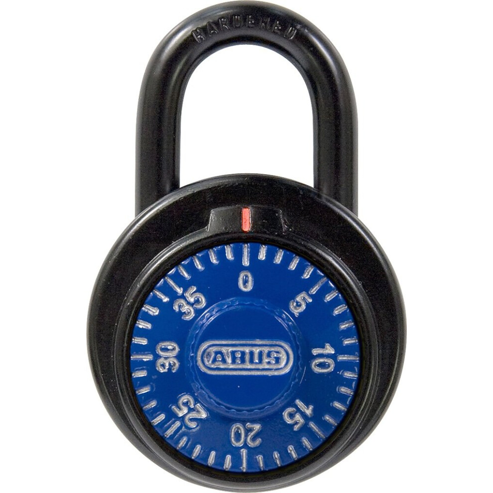 Abus 78/50 Kc 2-Inch Locker Dial Combination Padlock Blue