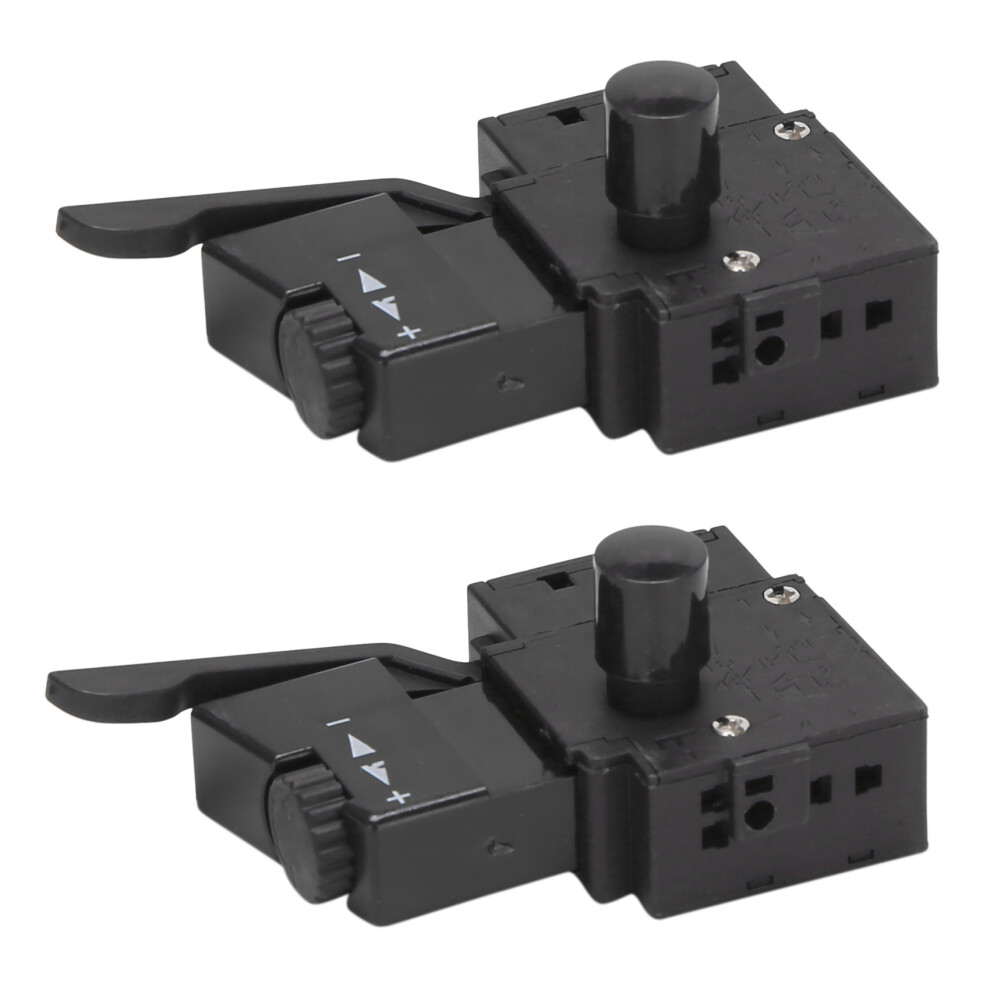 Fa2-6/1Bek Spst Lock On Power Tool Trigger Button Switch Black 4853890027772