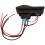 12-24V LED Test Panel Rocker Switch Boat Voltmeter 4P ON-OFF-ON 9