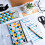 48 Pieces Budget Envelopes A6 Binder Pockets for Cash Envelope System 7