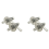 2x CLEAR INLINE GAS RIGHT ANGLE FILTER 1/4 6/7MM BIKE 1