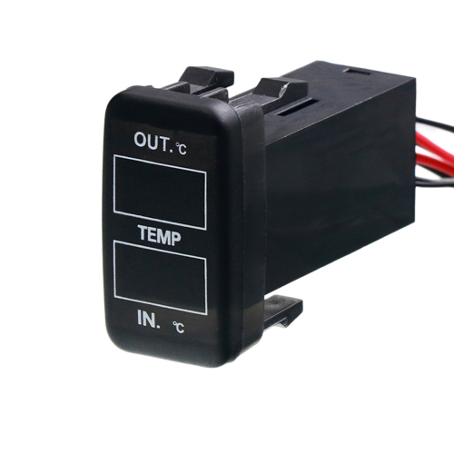 Dual Temperature Display Inside and Outside the Car for 2