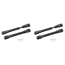 2Pcs Metal Drive Shaft CVD Driveshaft for 313mm Wheelbase Axial SCX10