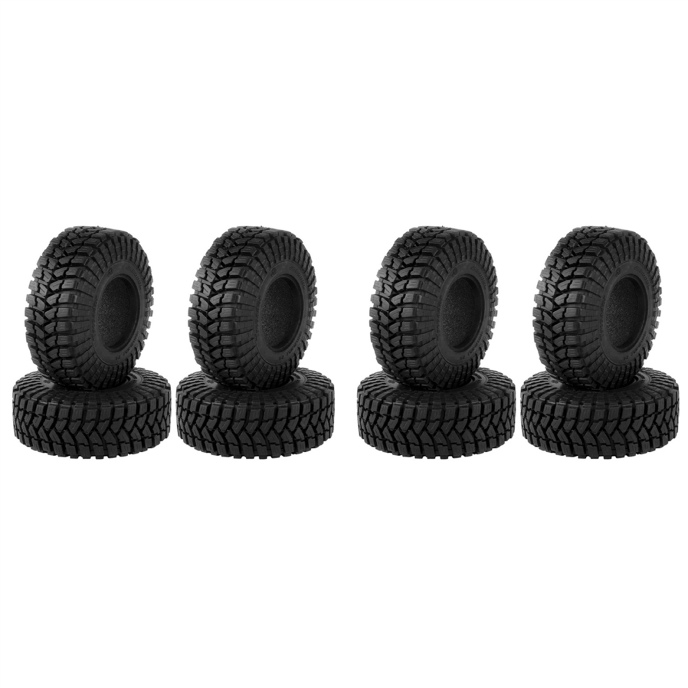 4Pcs 110Mm 1.9 Rubber Tire Wheel Tyre For 1/10 Rc Crawler Car 4853890051739