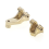 Brass Front Rear Axle Lower Shock Mount Suspension Links Stand 3