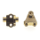 Brass Front Rear Axle Lower Shock Mount Suspension Links Stand 4