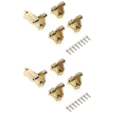 Brass Front Rear Axle Lower Shock Mount Suspension Links Stand 1