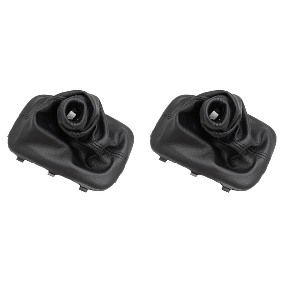 Car Automatic At Leather Gear Shift Knob Dust-Boot Cover For 4853890052439