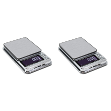 High Scale, 1000GX0.01G Digital LCD Stainless USB Charge