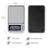 High Scale, 1000GX0.01G Digital LCD Stainless USB Charge 8