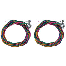 8X Electric Guitar Strings 1.2M Steel Core Winding 4-String Set