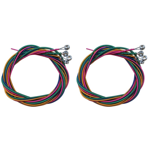 8X Electric Guitar Strings 1.2M Steel Core Winding 4-String Set
