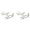 4Pcs Steel Leaf Springs Suspension for 1