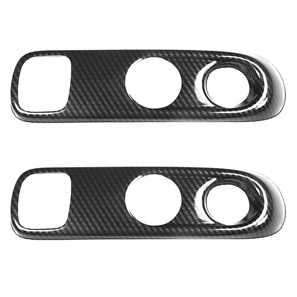 Carbon Fiber Gear Shift Frame Cover Trim For Smart 451 Fortwo 4853890060557