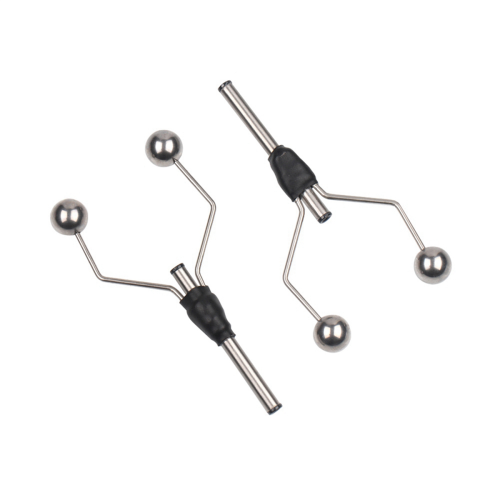 2PC Double Head Bi-Ceramic Tip Fly Tying Bobbin Holder for Fishing 2