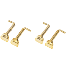 2Pcs Alloy Violin Chinrest Screws Chin Rest Clamps Accessories