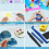 Silicone Painting Mat Palette Graffiti 6