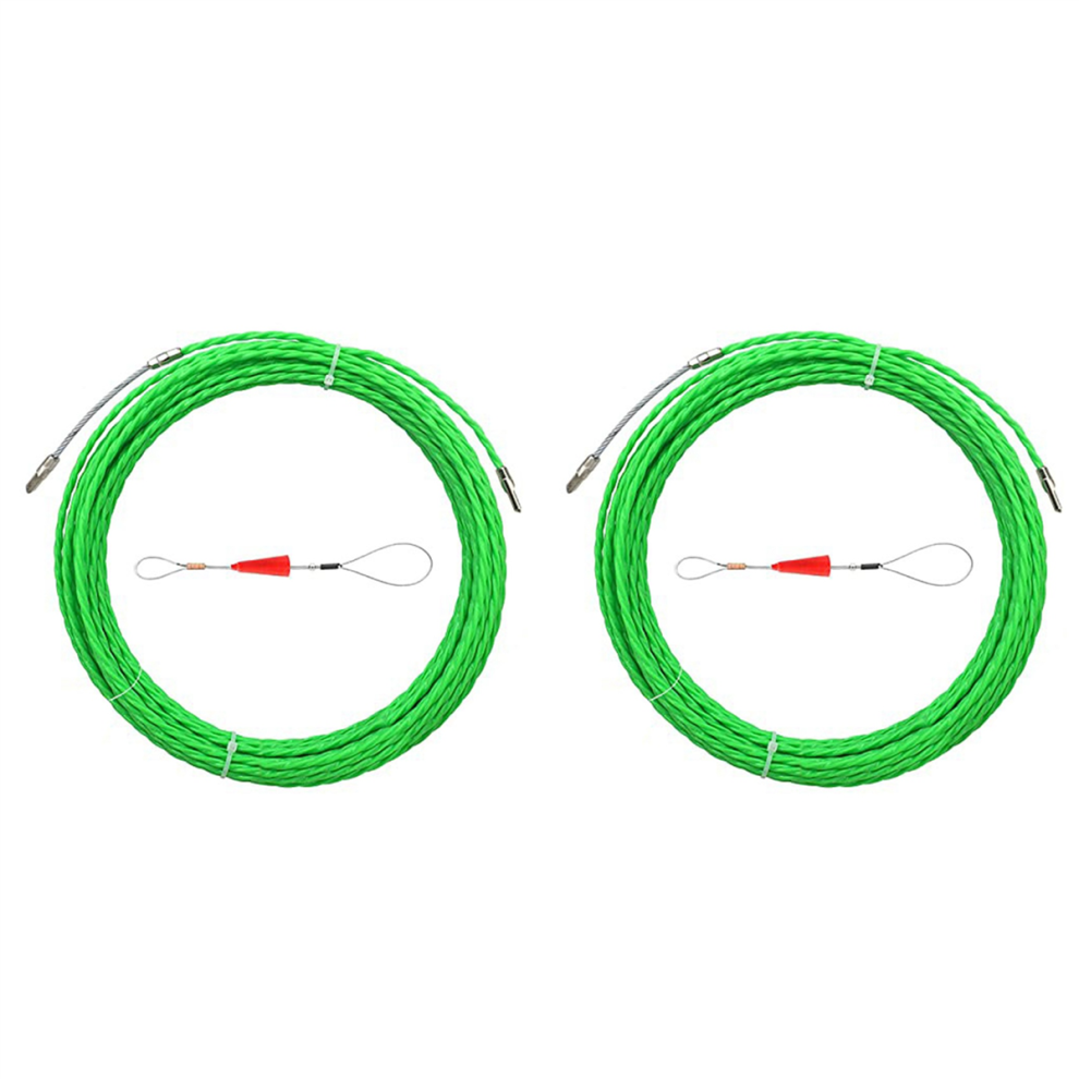 10M 33Ft Fish Tape Cable Puller Kit 4853890057151