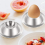 4 Pack,Stainless Steel Egg Cups for Hard Boiled Egg,Kitchen Display 4