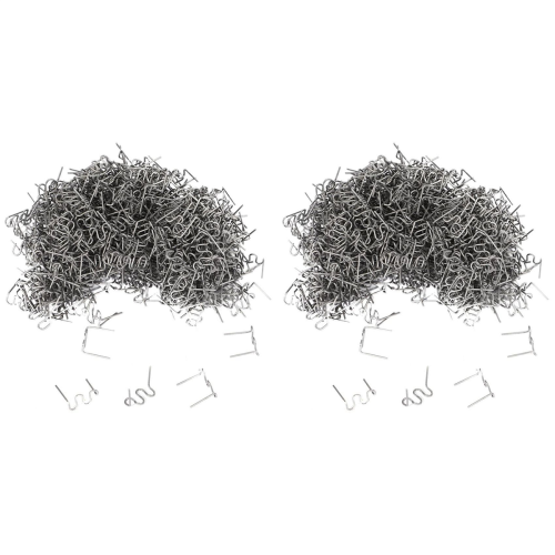 1000Pcs 0.6mm S Wave Staples for Car Bumper Bodywork Plastic Stapler 1