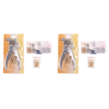 3/16 Inch Eyelet Hole Punch Plier with 200 Pieces of Grommets Eyelets