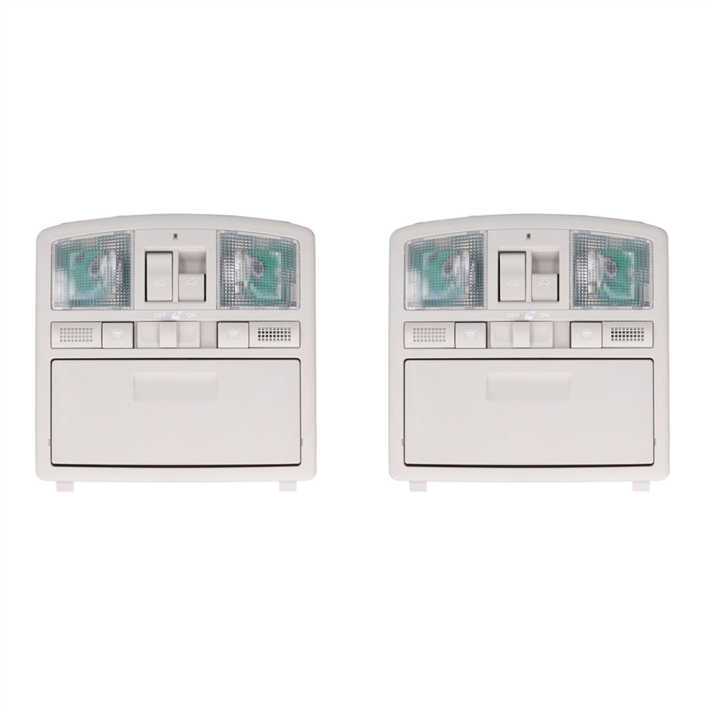 Spactz For 2009-2013 6 With Sunroof Switch Gray Overhead Console