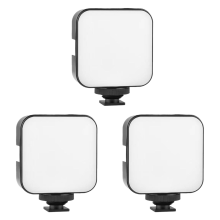 Mini LED Video Light Photography 2W Dimmable 6500K Fill Panel Lamp