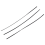 200x Plastic Shell Package Reusable Twist Ties Cable Fasteners 150mm 5