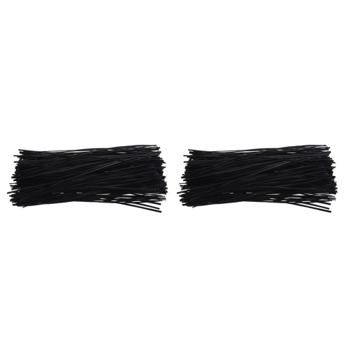 200x Plastic Shell Package Reusable Twist Ties Cable Fasteners 150mm 1