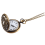 Bronze Pocket Watch Quartz Clock Necklace Pendant 4